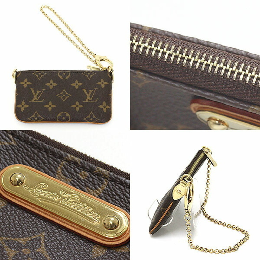 LOUIS VUITTON Authentic Brown Monogram Pochette Pouch - Picture 2 of 3